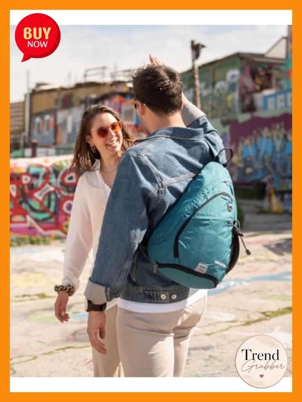 Nylon Sling Backpack Crossbody Shoulder Bag for Travel Hiking Cycling Daypack